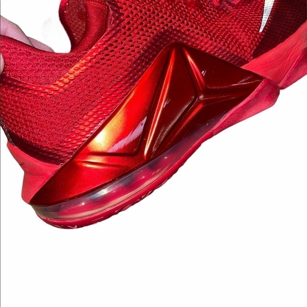 Nike Lebron 12 Low EP University Red Low-top 2015 - Picture 11 of 12
